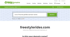 Desktop Screenshot of freestylerides.com